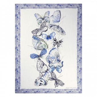 Плед BLDG0145, Papillons, Cobalt, Designers Guild 180 x 130 см 